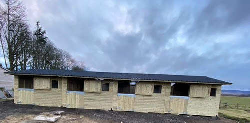 12ft x48 wooden quadruple - ft,