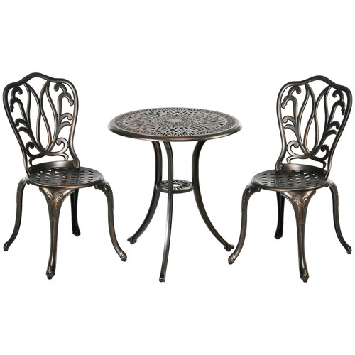 Bronze piece patio bistro - bronze,