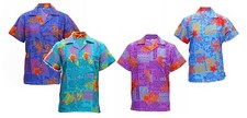 MEN HAWAIIAN SHIRT STAG BEACH