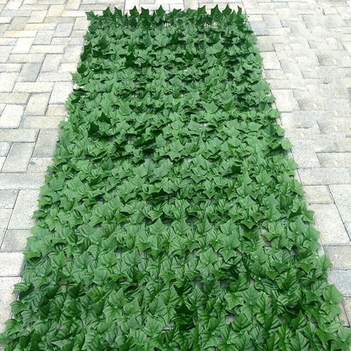 Artificial ivy leaf hedge - artificial,
