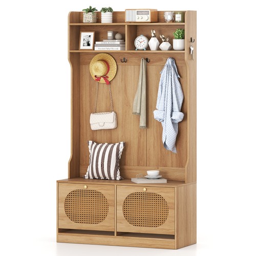 Hall tree entryway - 4-in-1,