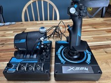 Saitek X-56 Rhino Joystick and Throttle Blue (used, Great Condition)