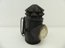 (ref1) Antique hand held railway lamp