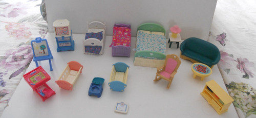 Vintage fisher price dolls - ,