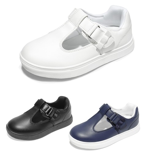 Girls strap mary jane flat - t-strap,