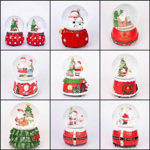 Christmas snow globe musical - christmas,