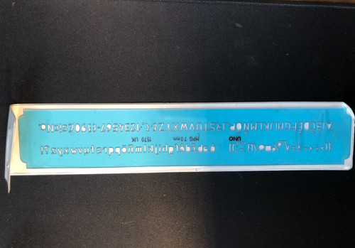 Vintage rotring stencil - rotring,
