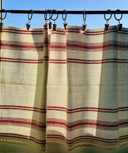 Café curtains made from - café,