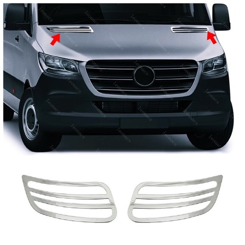 Chrome bonnet ventilation - bonnet, trim