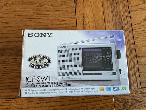 Sony icf sw11 - stereo, 12bands