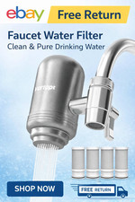 HOMFISH Stainless Faucet Tap