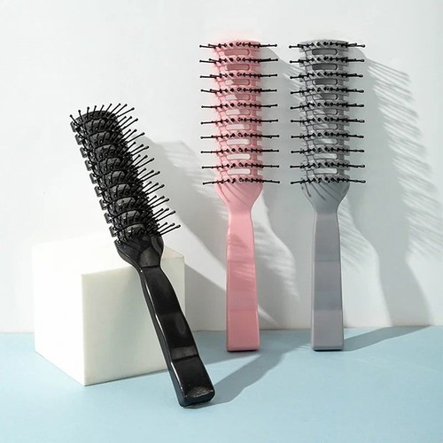 Black vent hair - vent, brush