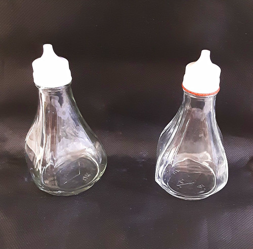 Vintage barnett glass oil - barnett,