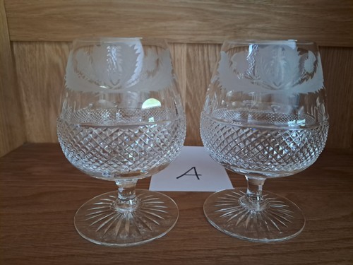 Edinburgh crystal etched - 2,