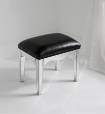 Romano Plain Mirrored Stool |
