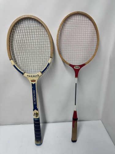Vintage wooden tennis rackets - vintage,