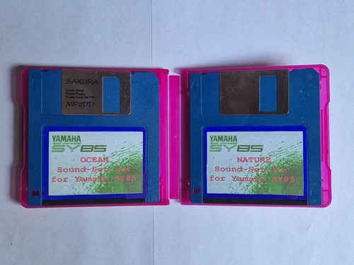 Yamaha sy85 floppy disks - yamaha,