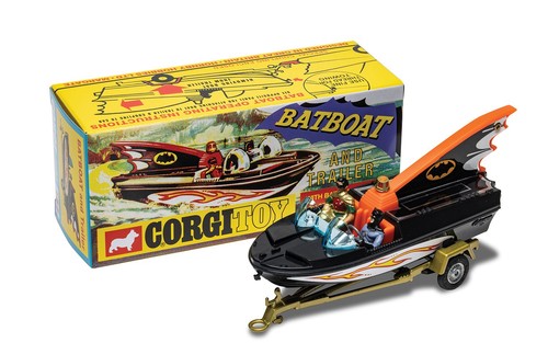 Batman batboat corgi - -,