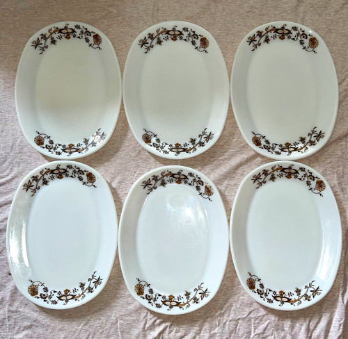 Jaj pyrex brown vine set - jaj,
