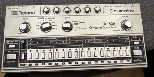 Roland 606 tubbutec - tr-606, w/tubbutec