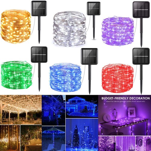 Solar string lights outdoor - lights,
