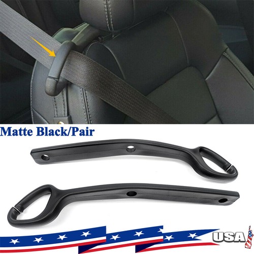 2pcs front seat belt holder - front,