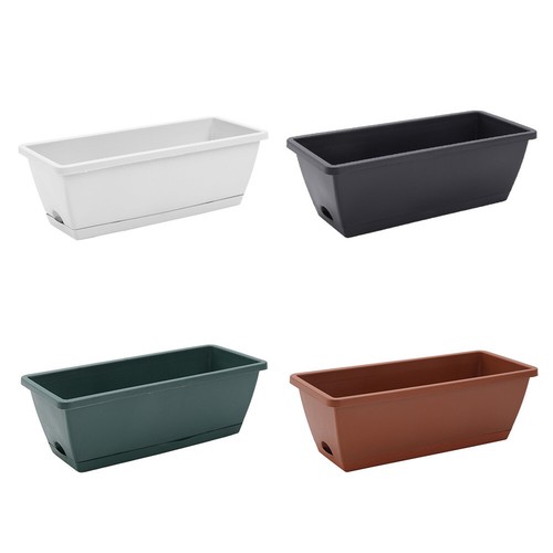 5pcs plastic trough plantpot - 5pcs,