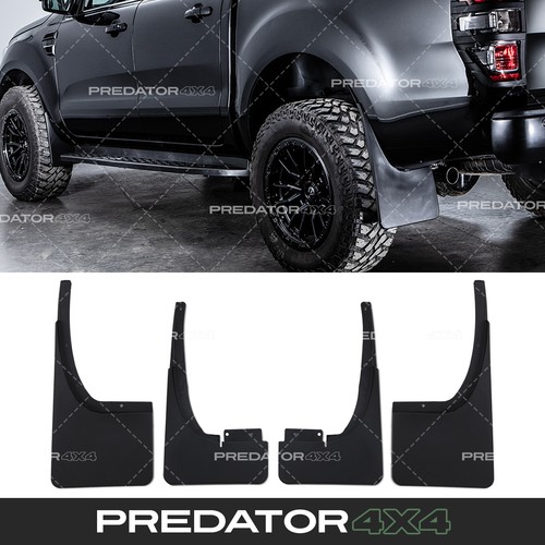 Black mud flaps front - &, rear