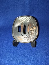 Japanese Katana Tsuba Tiger