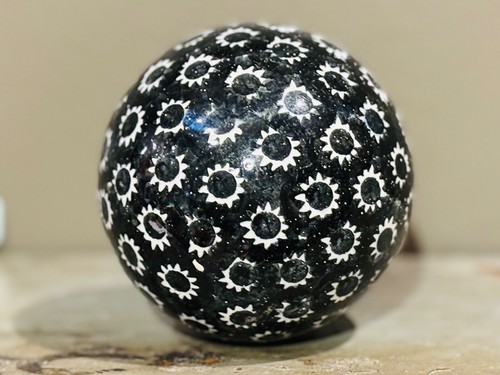 Black victorian carpet - carpet, ball