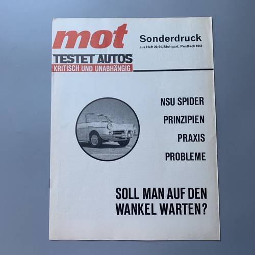1964 mot special reprint - 1964, nsu