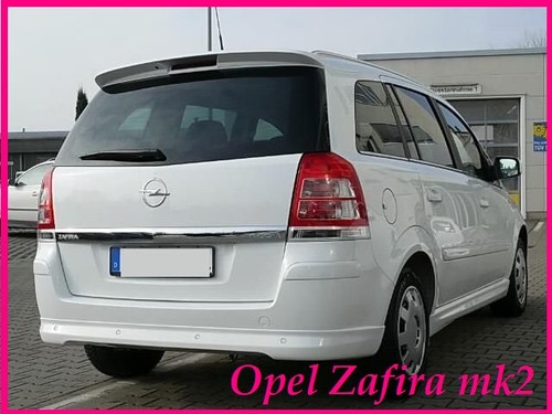 Opel zafira mk2 rear - zafira, b