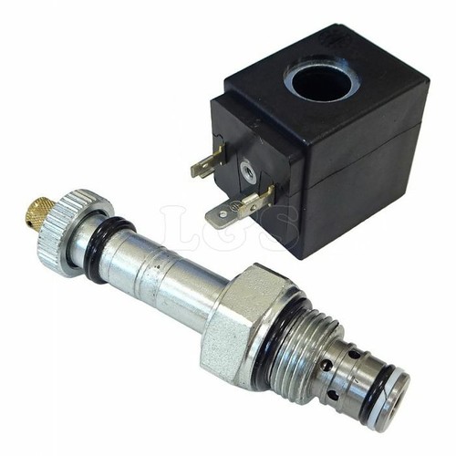 Mast lowering release - mast, solenoid