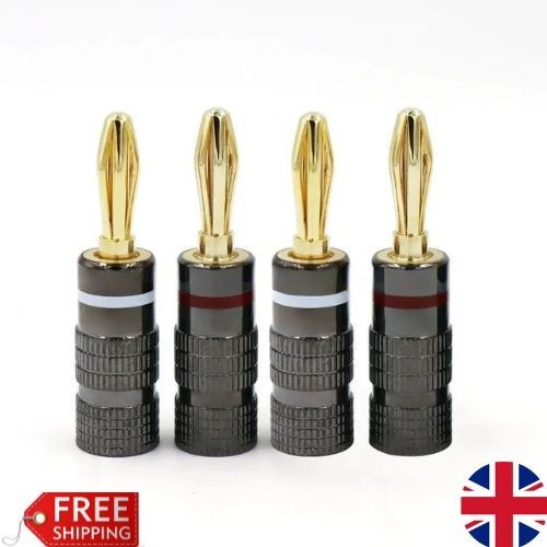 4pcs 4mm banana - 4pcs,