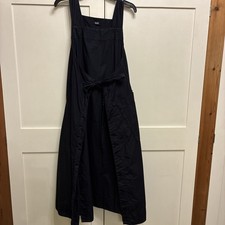 Toast cotton poplin dark navy