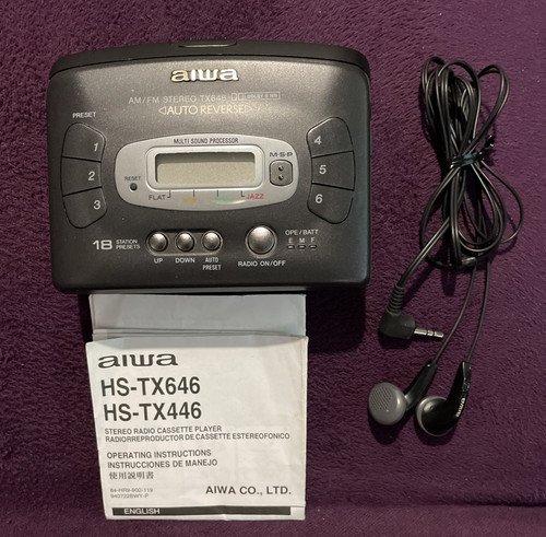Aiwa tx646 fm - aiwa, stereo