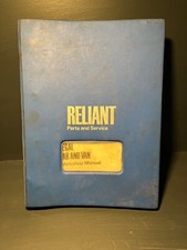 RELIANT REGAL CAR & 5-CWT VAN