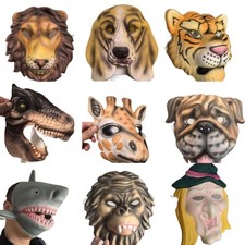 Kids Animal Masks Cartoon Party Halloween Cosplay Fun Face Cover.