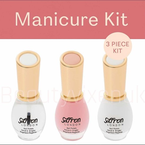 Saffron french manicure - french,