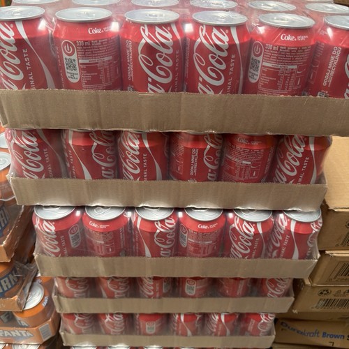 Coke cans 330ml standard - coke,