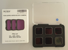 SkyReat 6PC ND Filter Set For GoPro 9-12 - RRP £60 - Free Delivery
