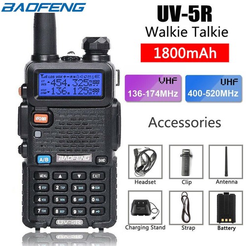 Baofeng dual band vhf - 5w, uv-5r