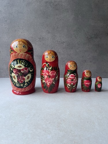 Vintage red floral - vintage,