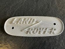 LAND ROVER SERIES 1 80" CAST GRILL BADGE