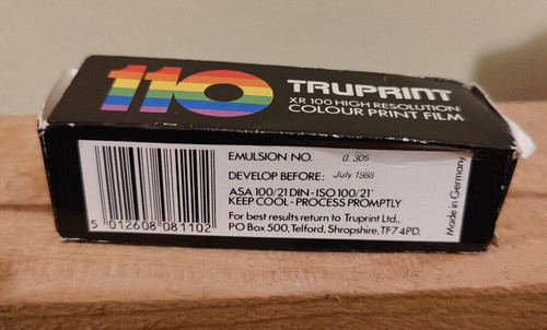 Truprint 110 format film - format,