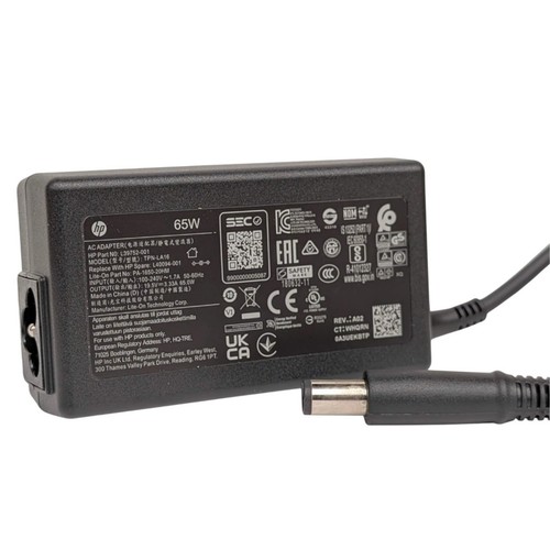 65w smart power adapter - hp,