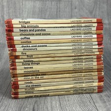Ladybird Leaders Books Series 737 Bundle of x21 Hardcover Vintage Collection Lot