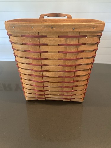 Vtg 1997 longaberger - vtg, longaberger*red