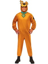 Mens Womens Scooby Doo Adult Costume Unisex TV Movie Halloween Dog Shaggy Animal
