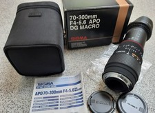 Boxed Sigma APO DG 70-300mm